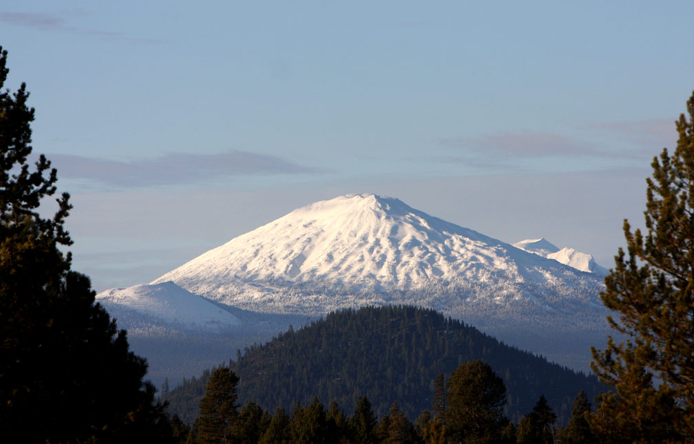 A View of Mt. Bachelor from 11-25-11