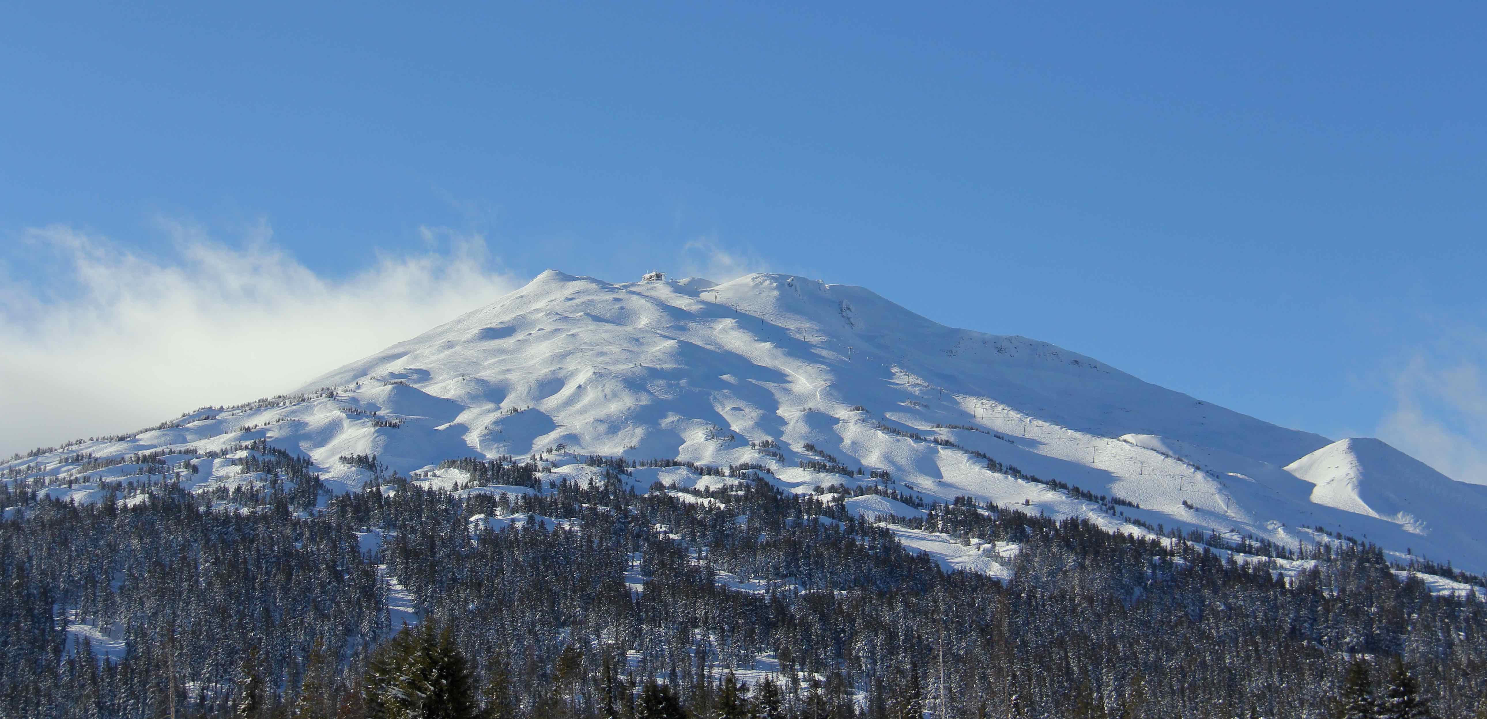 Mt Bachelor from Dec 27, 2018