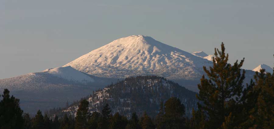 View of Mt. Bachelor from Birch Park Black Arabains